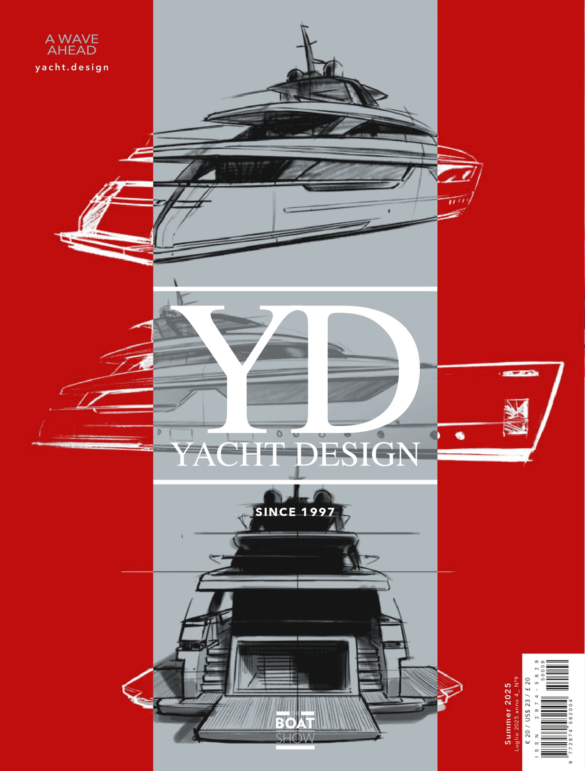 YACHT DESIGN PROMOZIONE SALONE GENOVA – Edizioni al 50% con ritiro al Salone di Genova