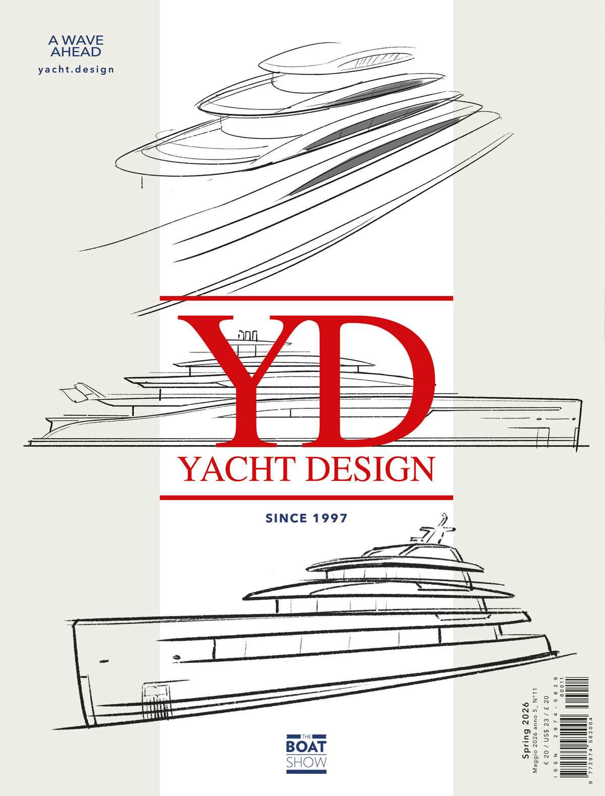 YACHT DESIGN PROMOZIONE SALONE GENOVA – Edizioni al 50% con ritiro al Salone di Genova